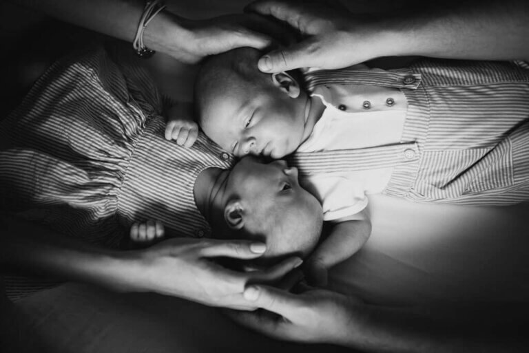 fotografia noworodkowa bliźniaków